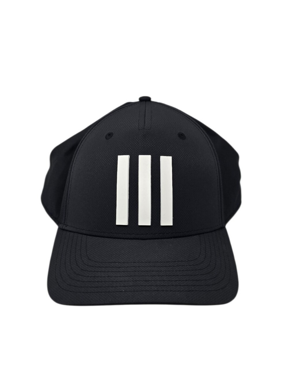 NEW Adidas 3-Stripes Tour Golf Hat H57166 Black Snapback AEROREADY